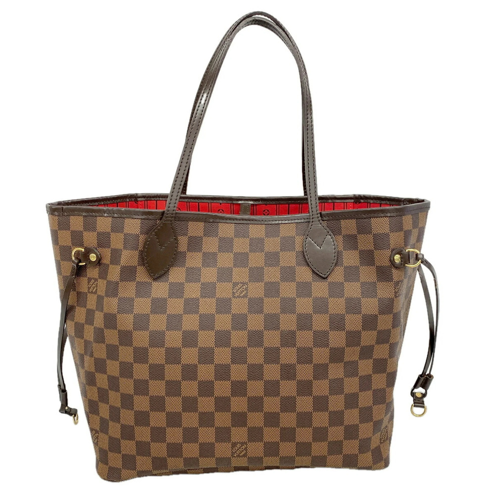 Louis Vuitton Damier Neverfull MM Tote Bag N51105 Ebene (Women's)
